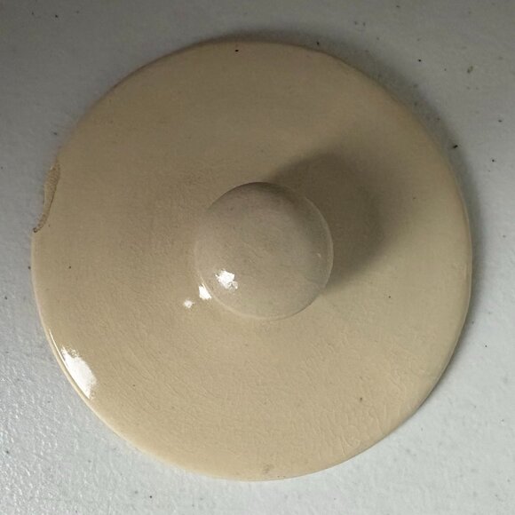 Ellis Prod Pottery Vintage Lidded Clay Pottery Jar with Desert Motif - Picture 8 of 9